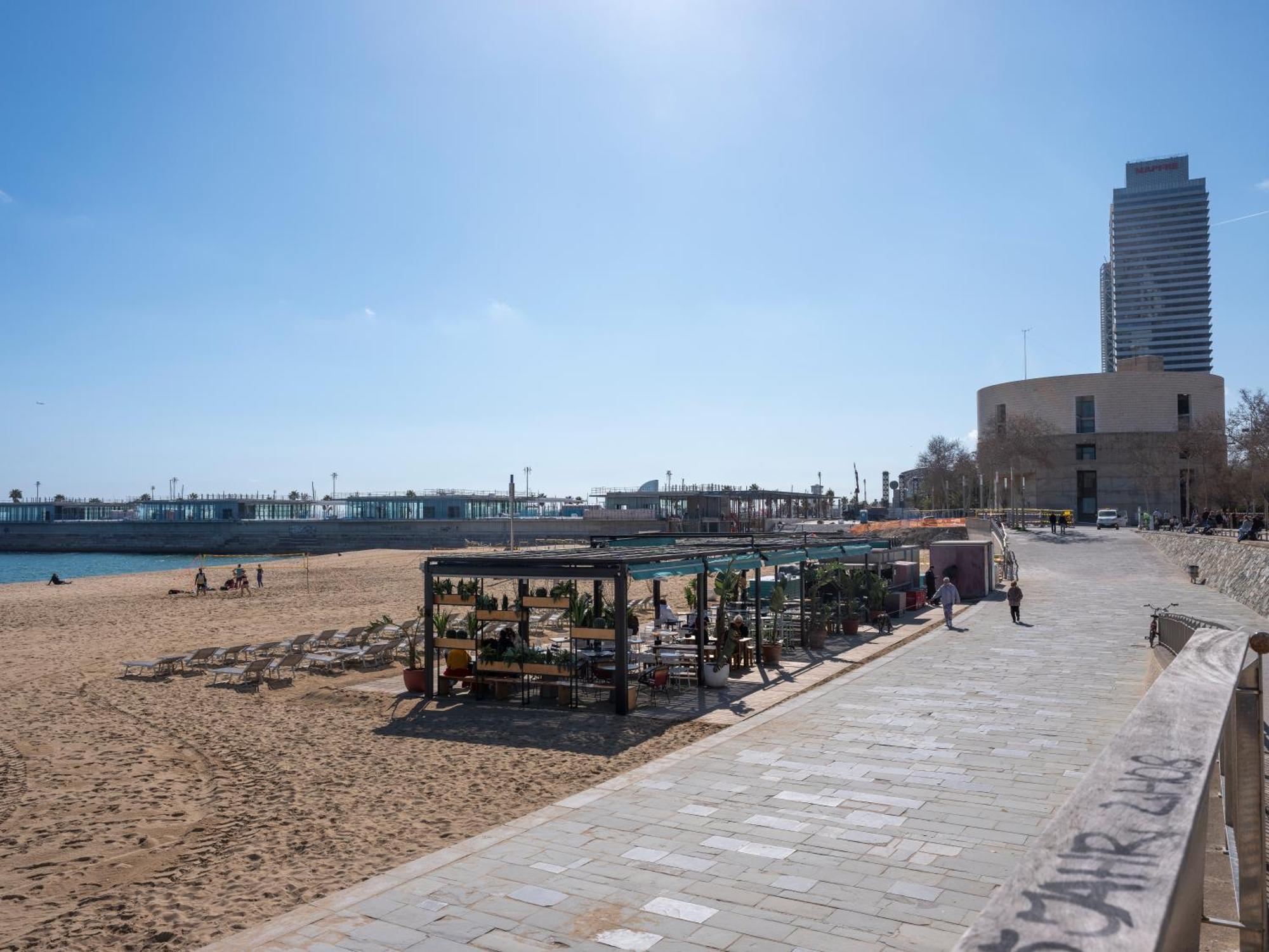 Vila Olimpica Skyline Barcelona Ngoại thất bức ảnh